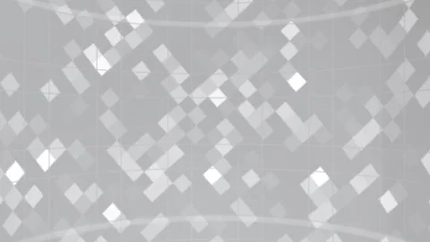 Grey Curve Pixel Grid Background Loop Animation. Video stock 286775691