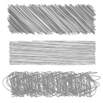 Grey Diagonal Strokes Drawn Background Illustrazione stock