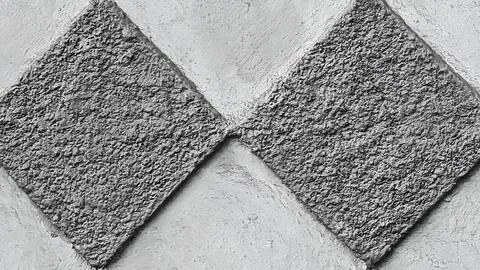 Grey Diamond Pattern Concrete Wall Texture 스톡 사진