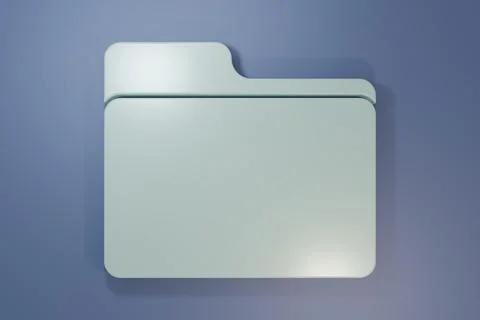 Grey Document folder icon isolated on purple-blue background. Accounting bi.. Stock Photos