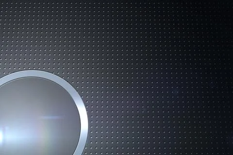 Grey dot on technical background with pixels イラスト素材