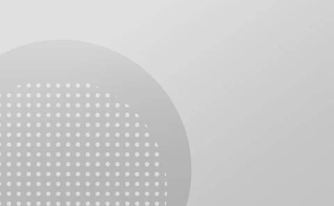 Grey doted background design. Abstract geometric vector. Stock Illustration