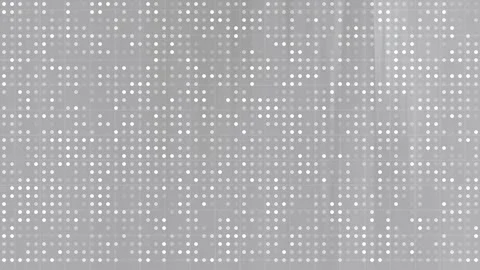 Grey Dotted Grid Abstract Digital Background Loop. Video stock 286774558