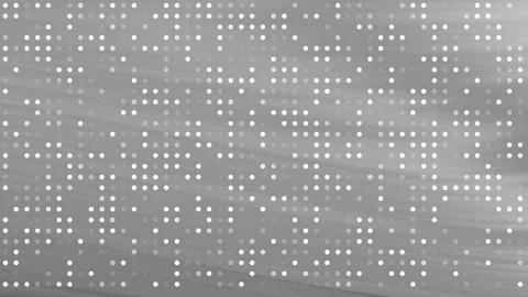 Grey Dotted Pattern Background Loop. Stock Footage 286429623