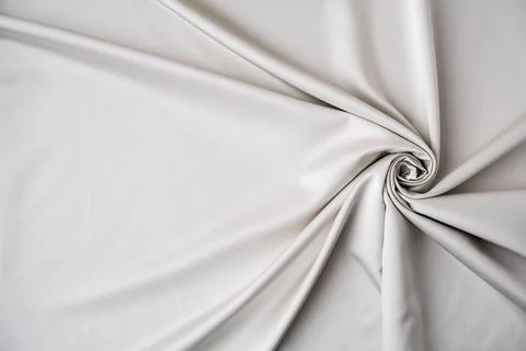 Grey fabric pattern background, design waving grey fabric texture background. Foto stock