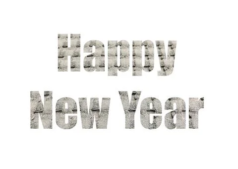 Grey fabric seamless pattern.Shot through cutout silhouette of the word NEW Y Stock Illustration