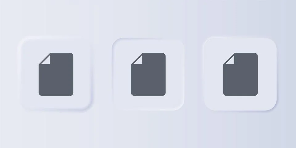 Grey File document icon isolated on grey background. Checklist icon. Busine.. Stock Illustration