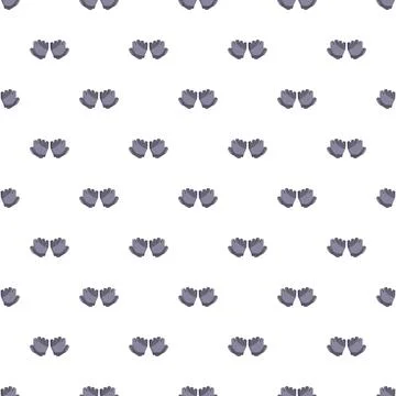 Grey fingerless workout gloves repeating pattern design Illustrazione stock