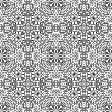 Grey floral seamless pattern design textile background Stock Illustration