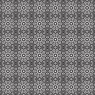 Grey floral seamless pattern textile design background (1) Stock Illustration