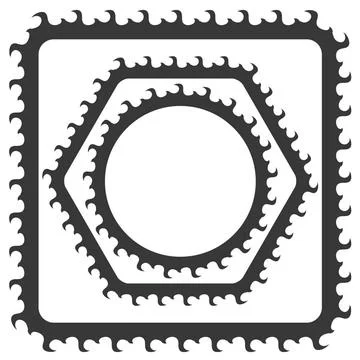 Grey Frames Set of Grey Frames Isolated on White Background Copyright: xZo... Stock Photos