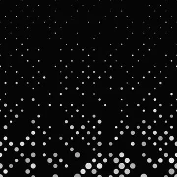 Grey geometric abstract dot pattern background Ilustração Stock