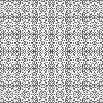 Grey geometric pattern textile design, repeating background, fabric texture 스톡 일러스트