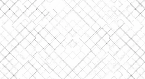 Grey geometric pattern on white background Stock Illustration