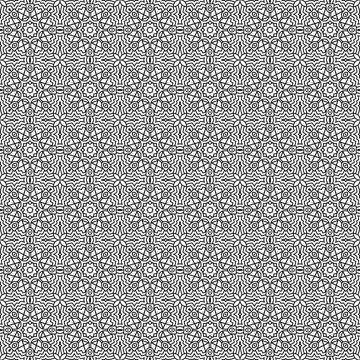 Grey geometric seamless pattern textile design Stock Illustration