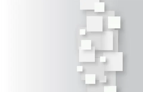 Grey geometric technology background with gear shape. Vector illustration Stock Illustration
