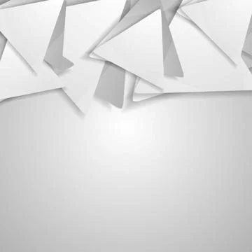 Grey geometric triangles background Grey geometric triangles abstract back... Stock Photos