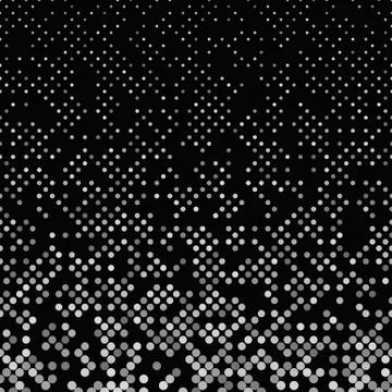 Grey geometrical abstract dot pattern background Illustrazione stock
