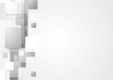 Grey geometry hi-tech background Grey geometry hi-tech background. Vector ... Stock Photos