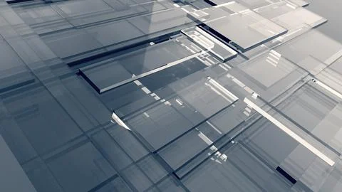 Grey Glass Background Stock Illustration