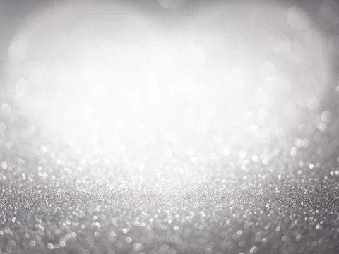 Grey Glitter Stock Photos