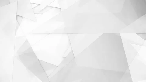 Grey glossy irregular stripes minimal geometric low poly 4k looping animation 스톡 동영상 203799736