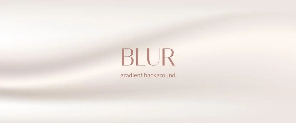 Grey gradient blur background for cosmetic label and fashion banner. Smooth Stock Illustration