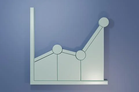 Grey Graph, schedule, chart, diagram, infographic, pie graph icon isolated .. Stock Photos