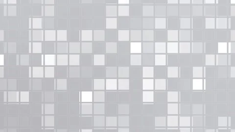 Grey Grid Pattern Background Loop. Stock Footage 286427696