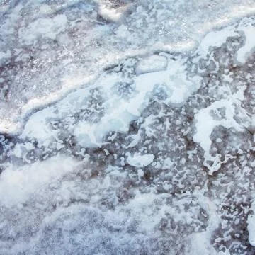 Grey Ice Texture Background with Crystal Surface Foto stock