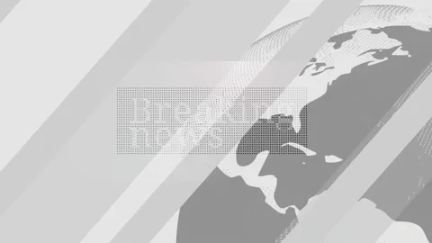 Grey Lead-in With Rotating Globe And Elements Stock Footage 131109020