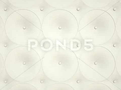 Grey leather background with round shapes and knobs Stock Illustration