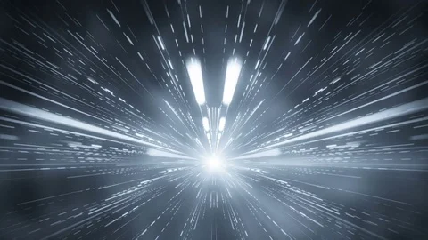 Grey light rays motion blurred abstract loopable background 4k (4096x2304) Stock Footage