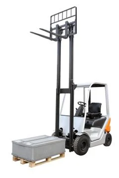 Grey loader Stock Photos