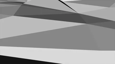 Grey low poly geometric pattern Stock Footage 168663261