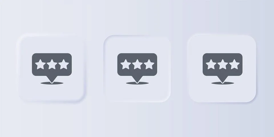 Grey Map pointer with star icon isolated on grey background. Star favorite .. Stock Illustration