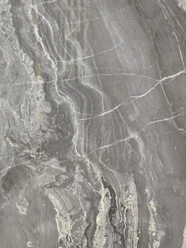 Grey marble stone texture with white veins Stock Photos