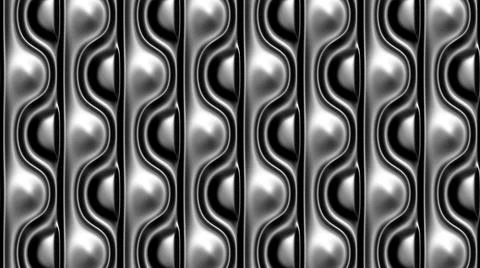 Grey metallic background with abstract elements Illustrazione stock