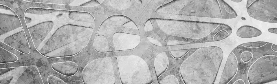 Grey monochrome grunge grid pattern abstract background Illustrazione stock