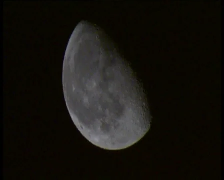Grey Moon Stock Footage 562254