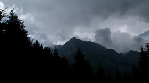 Grey mountains 스톡 동영상 25041992