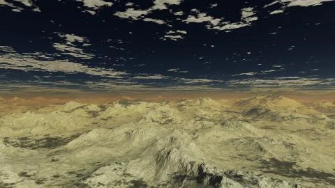 Grey Mountains Illustrazione stock