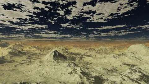 Grey Mountains Illustrazione stock