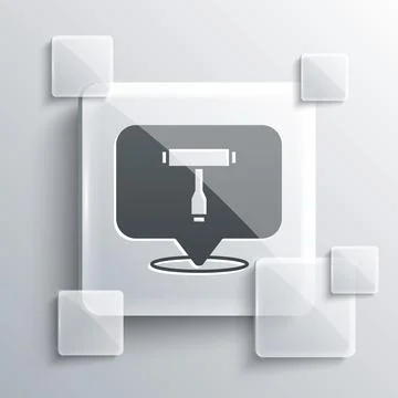 Grey Multi-Function All-In-One portable skate tool T-tool for skateboard Stock Illustration