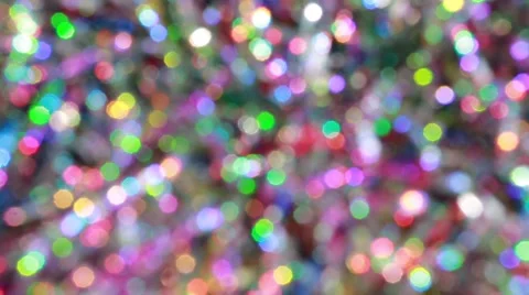 Grey multicolor blurred lights. Abstract Christmas background 스톡 동영상 66436886