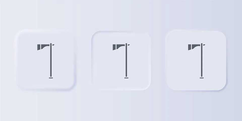 Grey Native american tomahawk axe icon isolated on grey background. Set ico.. 스톡 일러스트