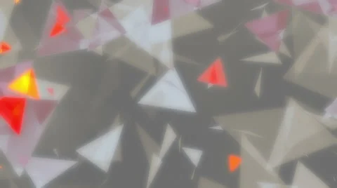 Grey Orange Rotating Triangles Psychedelic Abstract VJ Background Loop Video stock 55883799