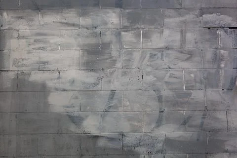 Grey painted concrete wall texture background backdrop Stock Photos