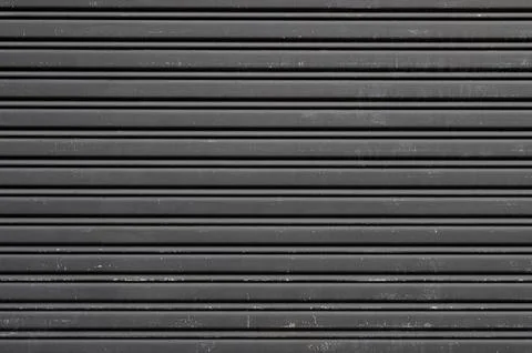 Grey painted shutter door pattern texture Stock Photos