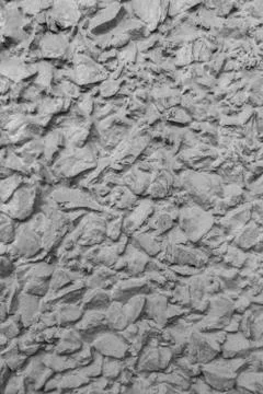 Grey painted stonework wall Stock Photos